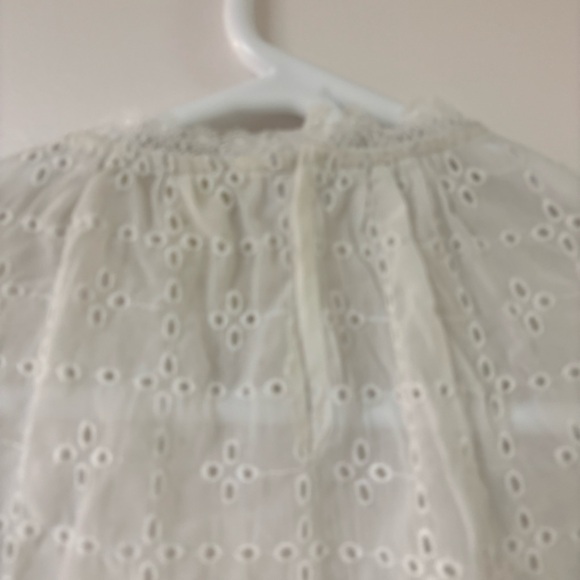 H&M eyelet lace long sleeve top size small - Picture 6 of 6